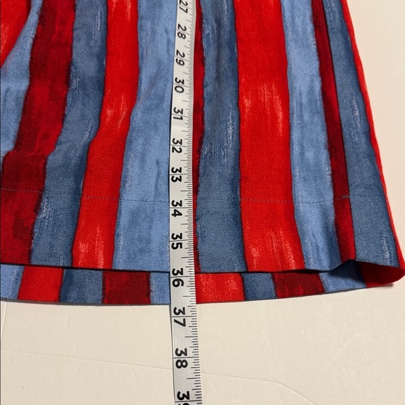 Pomander Place Tuckernuck Painterly Stripe Finley Flutter Sleeve Mini Dress Med. - Picture 12 of 12